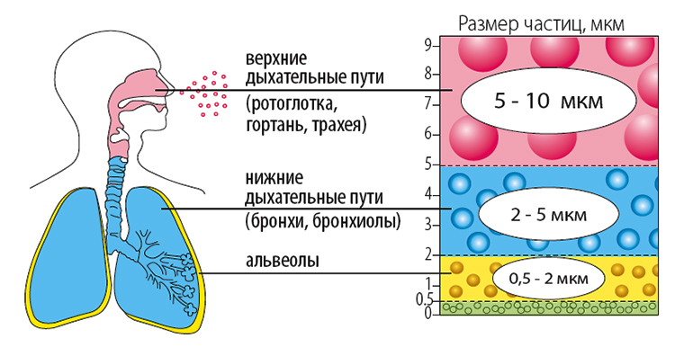 Принцип работы небулайзера