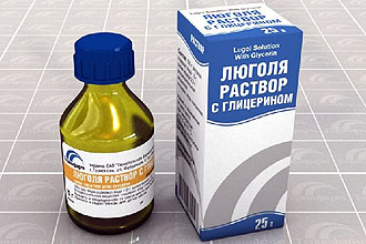 Раствор йода и люголь