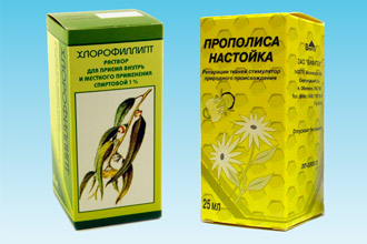 Настойка для полоскания горла